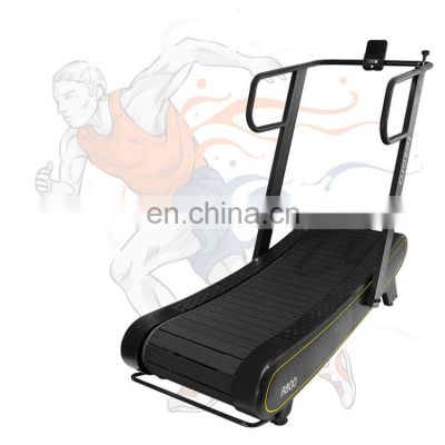 woodway new brand name Curved  fitness self generation treadmill no power running machine Fitness Equipment