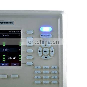 Multi-channels color touch screen Temperature Humidity Data Logger