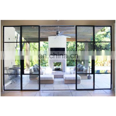 Australia front entrance sliding aluminum sectional interior noiseless doors for house modern