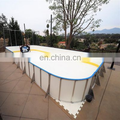 DONG XING chemical resisting plastic synthetic ice rinks with free samples