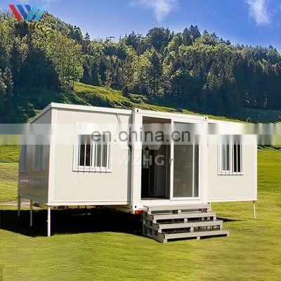 Iso Standard light structure portable warehouse 20ft container house with furniture
