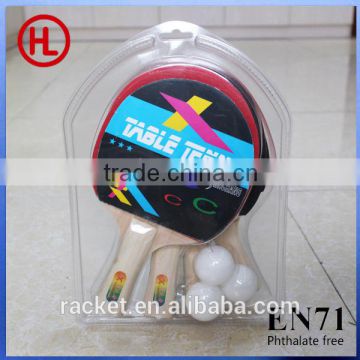 table tennis racket types/table tennis bat/ ping pong racket for 4 players
