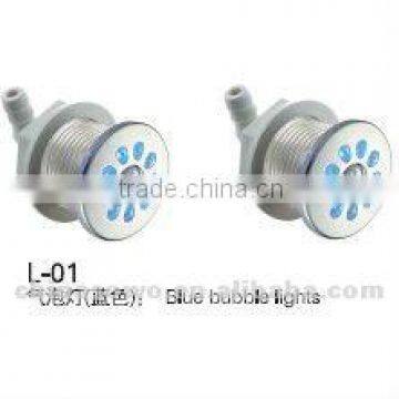 bathtub accessory blue bubble lights L-01