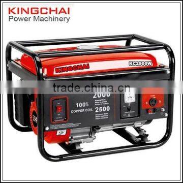 Kingchai Output Type 2kw Small Power Portable Gasoline Generator Set
