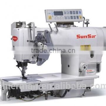 SunSir SS-D8450-D3 High speed direct drive computerized double needle sewing machine