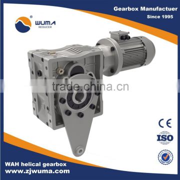 WAH Hypoid Gear Reducer with turque arm