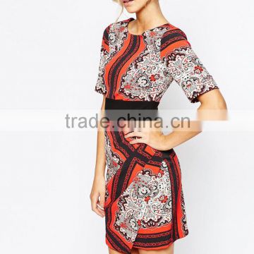Bodycon formal lady tops skirts designs dress oem apparel suppliers