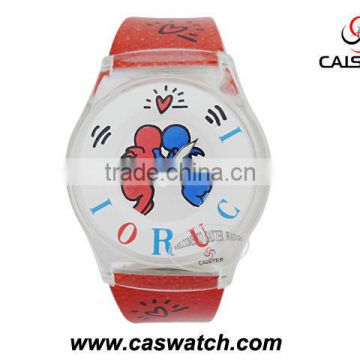 SSwatch watch with customize logo printed