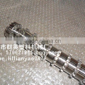 chrome screw for pp pe film blowing screw barrel of extrusion blowing machine