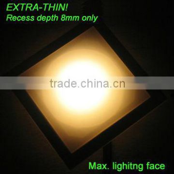 1W plastic recessed square LED cabinet light(SC-A101A)