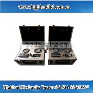 Safe to use hydraulic pump tester