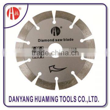 dry cut segment rim diamond saw blade for stone cutting