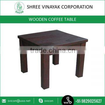 Rectangle Shape Coffee Table with Wood Legs from Industry's Trusted Supplier