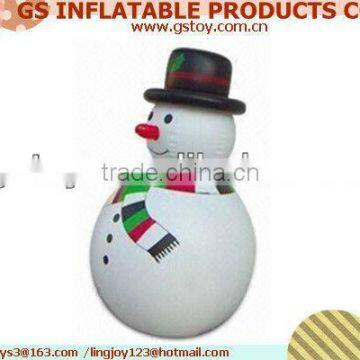 PVC christmas decoration inflatable snowman sale EN71 approved