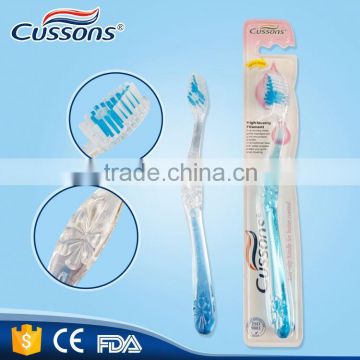 100% Eco-friendly FDA OEM bathroom products biodegradable toothbrush