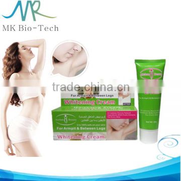 Herbal extracts white armpit skin whitening cream for armpit and between legs