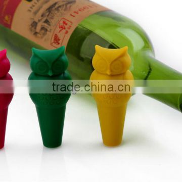 Funny silicone stoppers, silicone wine bottle stopper, novelty wine bottle stopper