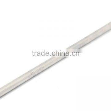 8*0.5 straight straw, stainless steel drinking straw