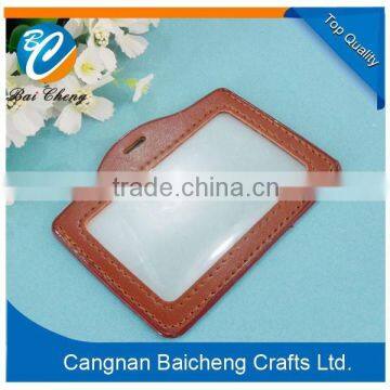 Promotional Card Holder Credit Genuine Leather for Gifts