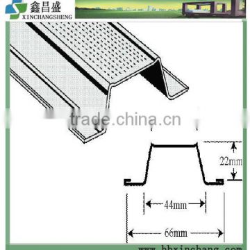 Ceiling system aluminum steel parts building material furring channel