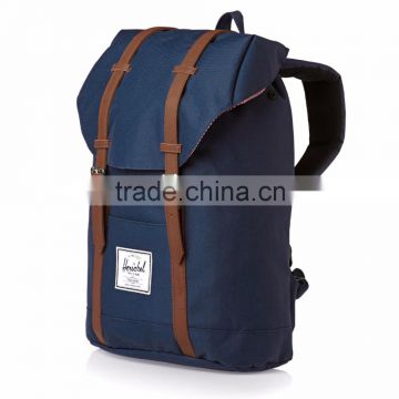 Unisex Retro Casual School Custom Canvas Laptop Backpack with Laptop Sleeve                        
                                                Quality Choice