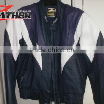 Original Leather Motorbike Men Jacket in high quality