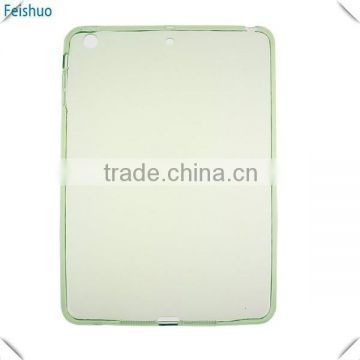 Top quality hotsell transparent clear tpu case for ipad air