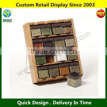 16 Cube Bamboo Inspirations Spice Rack YM5-1543