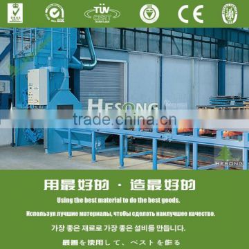 CE Certification H Beam Shot Blasting Machine / Rust Cleaning Square Pipes