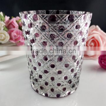350ml hot sale crystal cup glass cup for wedding party and home