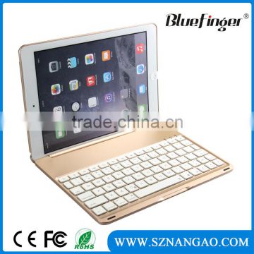 Shenzhen Factory Alloy bluetooth keyboard with seven backlit for ipad
