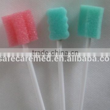 Factory directly sell disposable oral care swab,disposable medical oral swab,dental oral swab