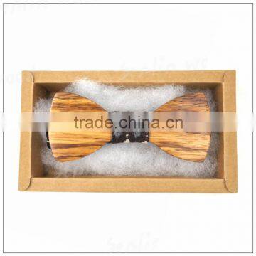 Top fashionable custom wooden bow tie