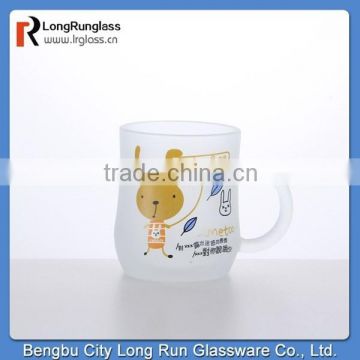 LongRun populer gift rabbit sprinting water glass mug