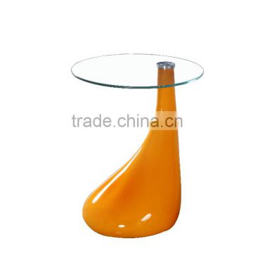 Modern Plastic base round coffee table AM-R107