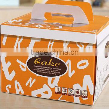 hot sale high quality custom food packaging box with clean window and lovely colorful patterns made in shanghai