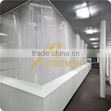 metal chain fly screen,decorative metal screen,portable fly screen
