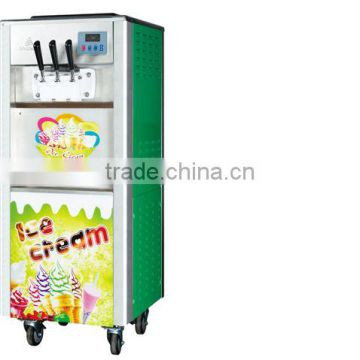Solpack Soft Ice Cream Machine/3 Flavors Table Top Soft Ice Cream Machine