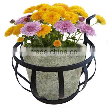 2016 High quality metal hanging flower pot stand