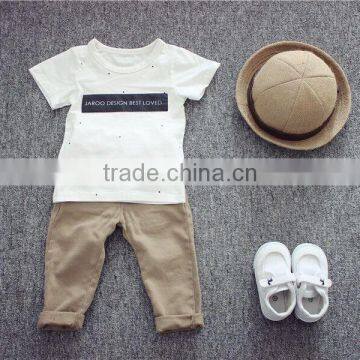 Fashion custom infant/toddler 100% cotton baby/kids T-shirts