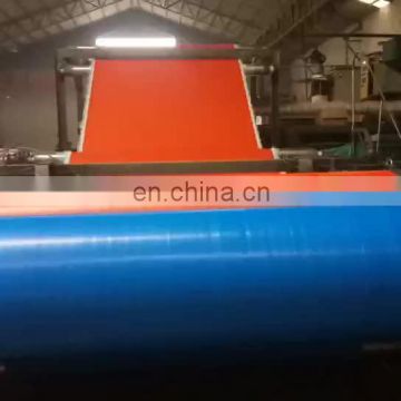 Pe tarpaulin in sheet double orange from linyi factory