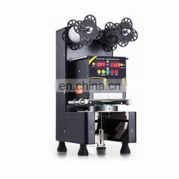 Commercial automation juice drink cup sealer machine,Mechanical Bubble Milk Tea Cup Plastic Sealing Machine