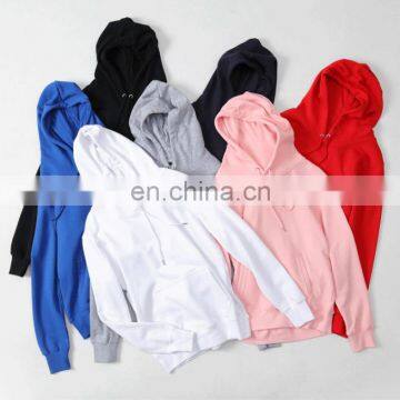 Custom logo 480gsm cotton terry regular sleeve pullover women men unisex sweatshirt & hoodie
