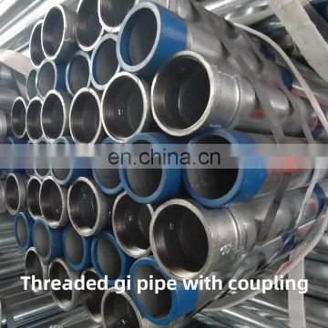Structure Pipe Hot Galvanized Iron Pipe Specification