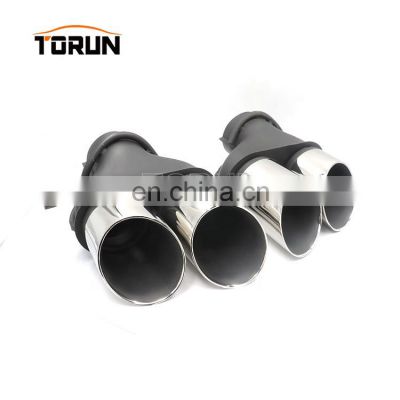 High performance dual car exhaust muffler tail pipe for Land Rover SVR Exhaust tip