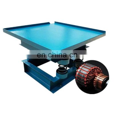 Table vibrator for metal boxes high quality concrete mould vibrating table for sale