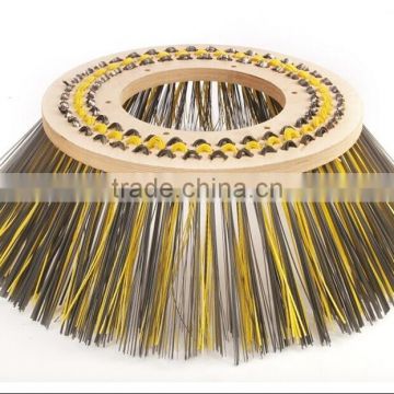 Huanmei bowl mixed filaments punching road sweeper brush