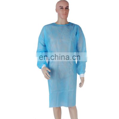 Level 1 Isolation Gown Isolation Clothing Long Sleeve Disposable Gowns