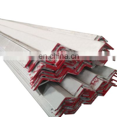 factory wholesale stainless angle iron tp201 202 304 304l 316 316l equal angle ss bar weight