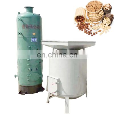 commercial Chickpea Badam Steam boiler extraction machine